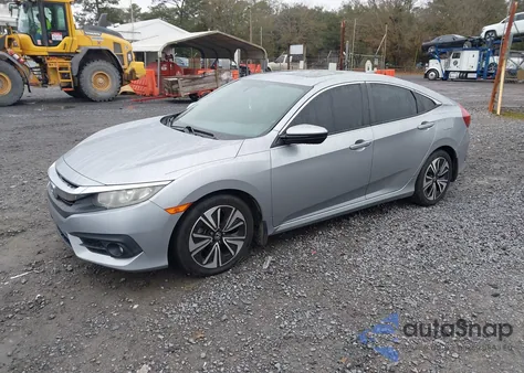 2016 Honda Civic Ex-L from USA, damaged, VIN 19XFC1F77GE027922